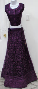 Beautiful Dark Wine Lehenga