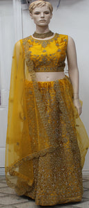 Beautiful Mustard Yellow Lehenga