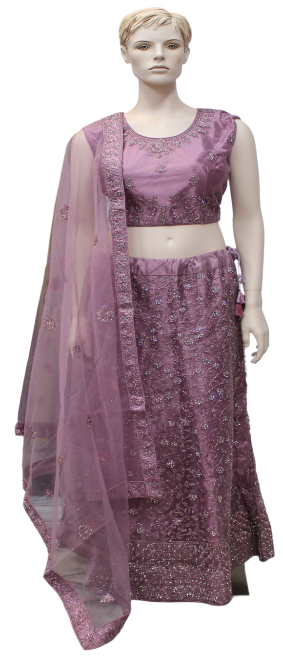 Beautiful Purple Lehenga