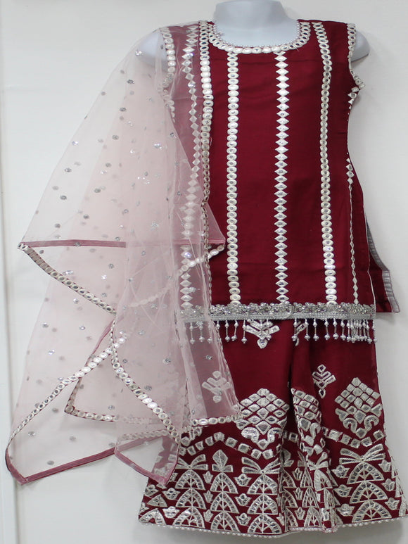 Beautiful Majanta Sharara Suit