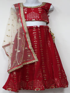 Beautiful Red Lehenga