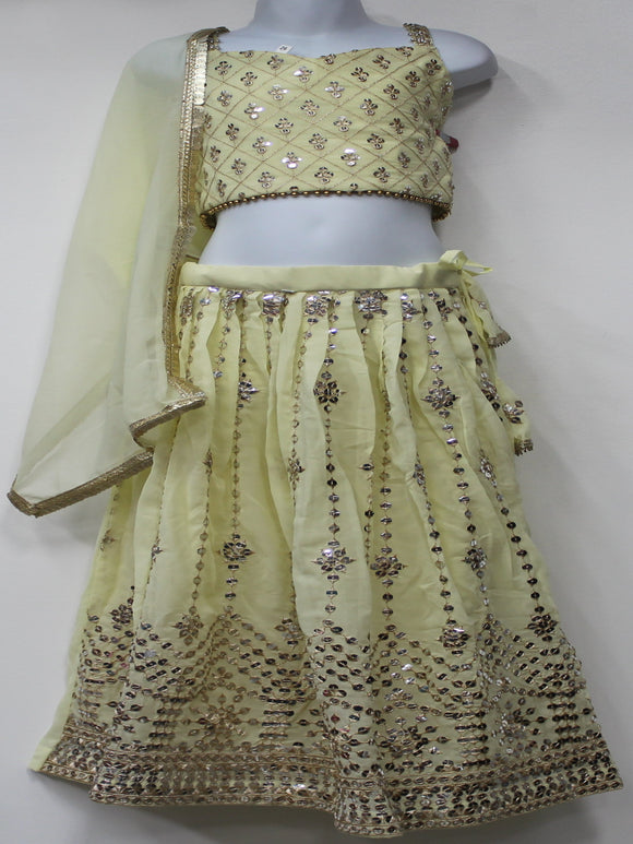 Beautiful Butter Shade Lehenga